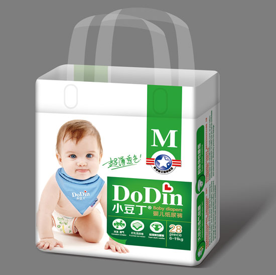 復件小豆丁嬰兒超波透氣紙尿褲M