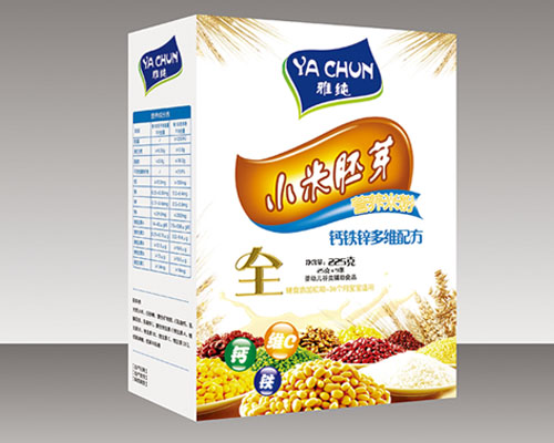 雅純小米胚芽鈣鐵鋅多維配方營養(yǎng)米粉