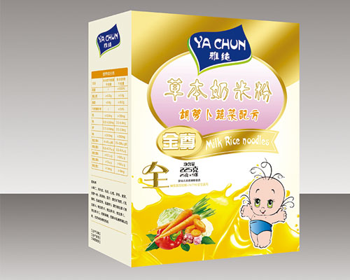 雅純草本奶米粉胡蘿卜蔬菜配方米粉