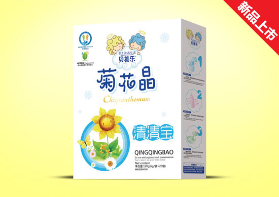 貝善樂清清寶菊花晶盒裝