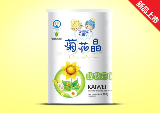 貝善樂(lè)降伙開味菊花晶鐵聽裝