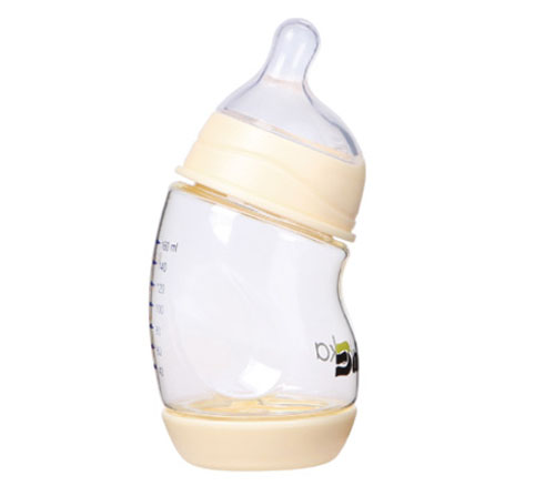 巴卡巴卡寬口徑企鵝型PA哺乳瓶160ml