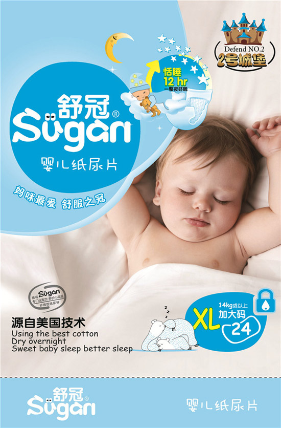 舒冠尿片XL號24片
