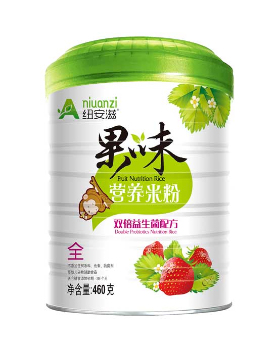 紐安滋雙倍益生菌配方果味營養(yǎng)米粉