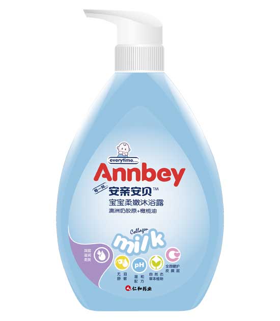 安親安貝寶寶柔嫩沐浴露
