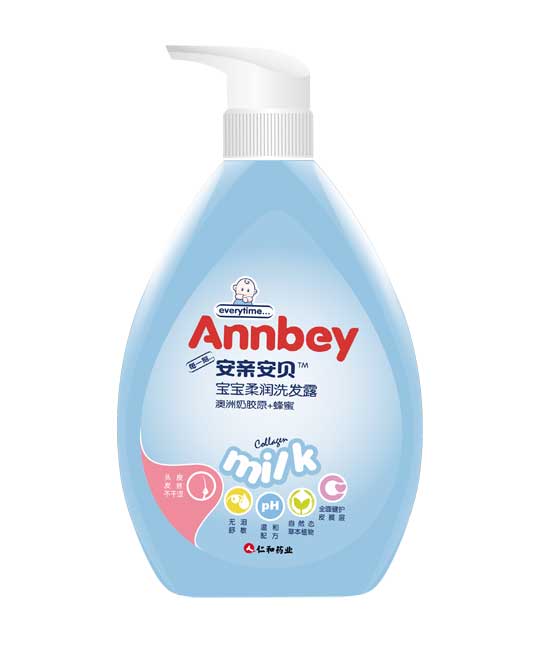 安親安貝寶寶柔潤洗發(fā)露
