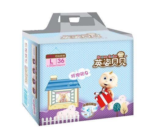 英姿貝貝環(huán)抱貼身紙尿褲L