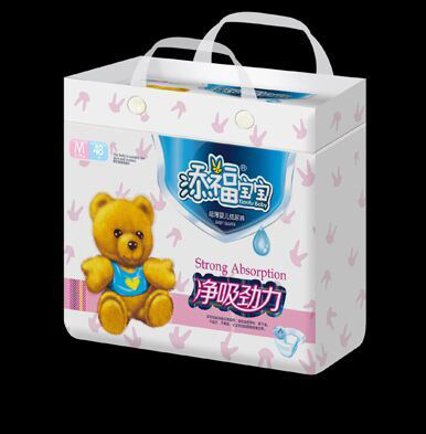 添福寶寶凈吸勁力紙尿褲M48片