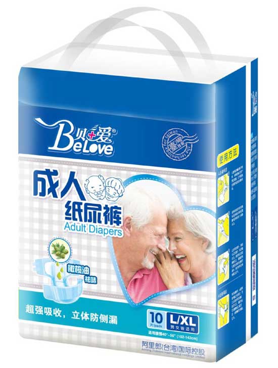 貝加愛(ài)成人紙尿褲l-10片