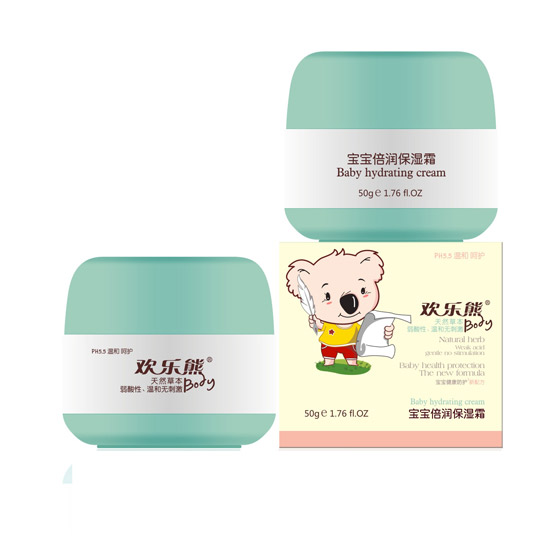 歡樂熊寶寶倍潤保濕霜