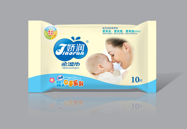 嬌潤嬰兒10片手口濕巾