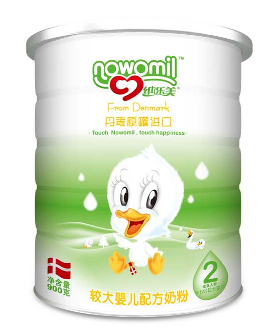 納樂美較大嬰兒配方奶粉2段