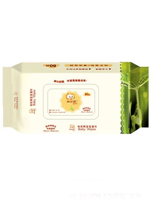歡樂熊嬰兒護(hù)膚濕巾