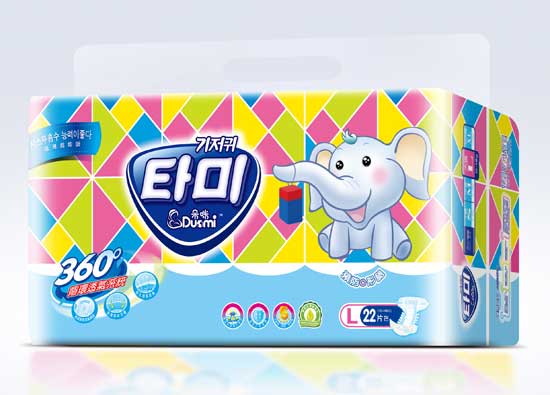 朵咪小包L碼極薄超能吸紙尿褲