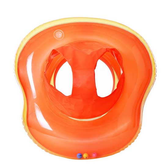 嬰泳少飛嬰兒U型座圈橙色