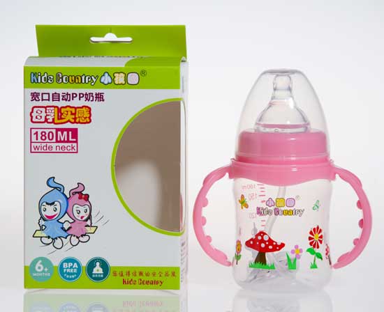  С�����ۼtɫ�����Ԅӻ���PP��ƿ180ML���b