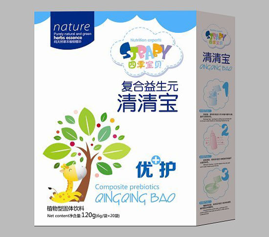 四季寶貝復(fù)合益生元清清寶