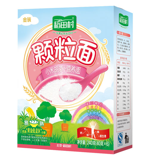 稻田村顆粒面-小米胡蘿卜