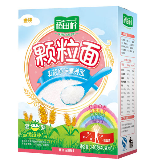 稻田村顆粒面-麥芯原味