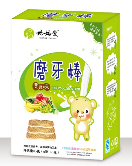 媽媽愛果蔬味磨牙棒