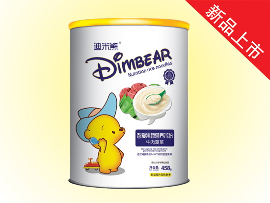 迪米熊智愛(ài)(牛肉菠菜桶裝)