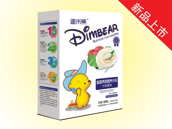 迪米熊智愛(牛肉菠菜盒裝)