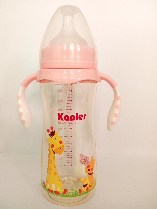 康喂兒PPSU雙色手柄奶瓶(粉色)