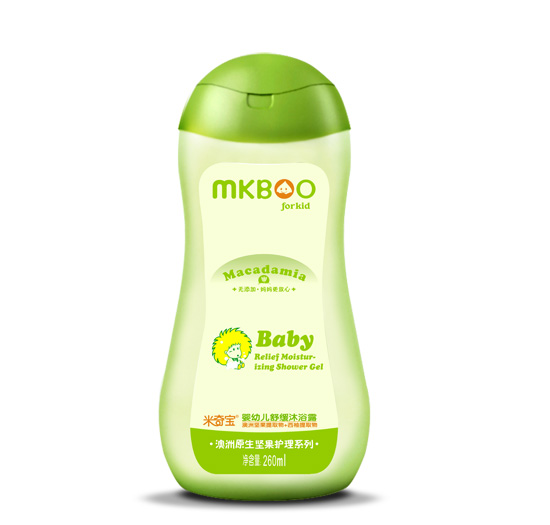 米奇寶兒童舒緩潤膚沐浴露西柚260