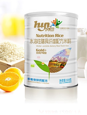 卉茵水溶性膳食纖維多維鈣鐵鋅配方米粉