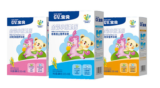 GV寶貝金裝小米玉米營養(yǎng)米粉組合