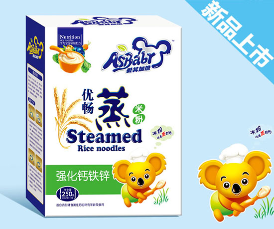 愛其加倍強化鈣鐵鋅蒸米粉