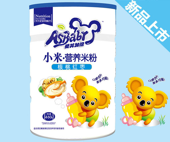 愛(ài)其加倍核桃紅棗小米營(yíng)養(yǎng)米粉