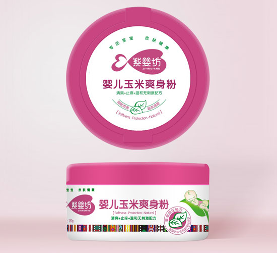 紫嬰坊玉米爽身粉