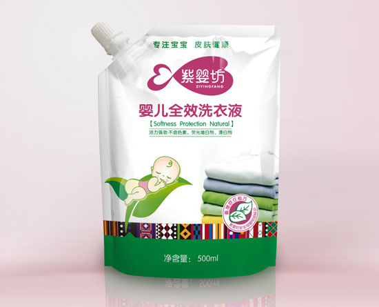紫嬰坊袋裝洗衣液
