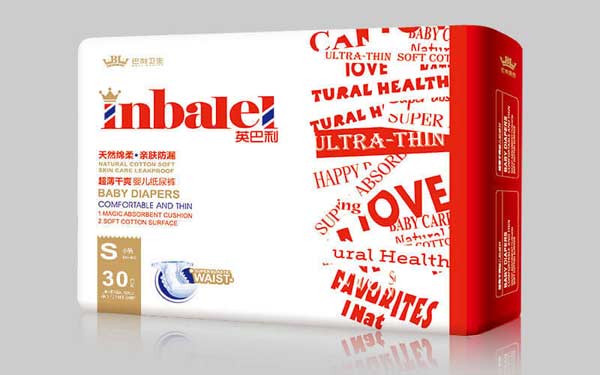 英巴利超薄干爽嬰兒紙尿褲S碼30片