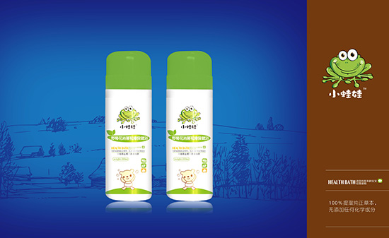 小蛙娃野菊花消暑防痱保健浴