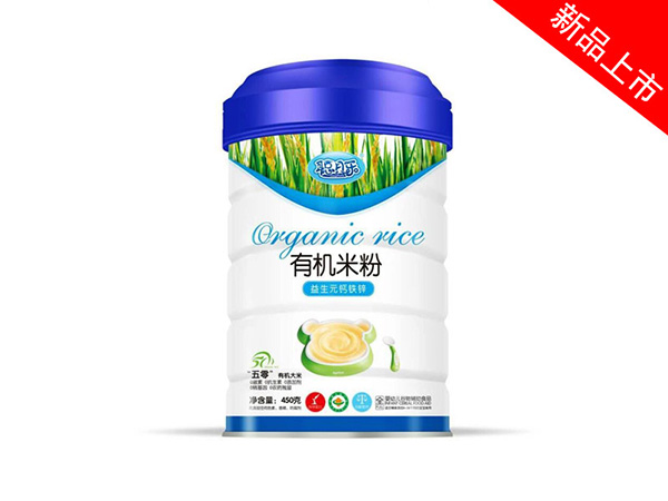 聰貝樂益生元鐵鋅鈣有機米粉聽裝