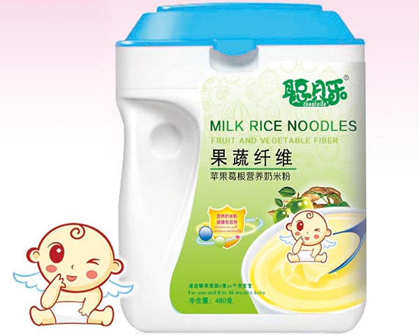 聰貝樂蘋果葛根營養(yǎng)奶米粉