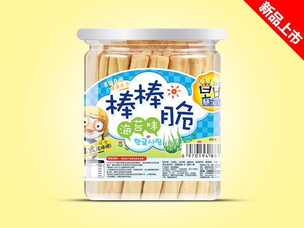 慧寶倍棒棒脆(海苔味)桶裝