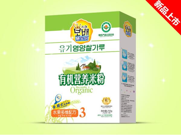 慧寶倍有機(jī)米粉盒裝-水果多維