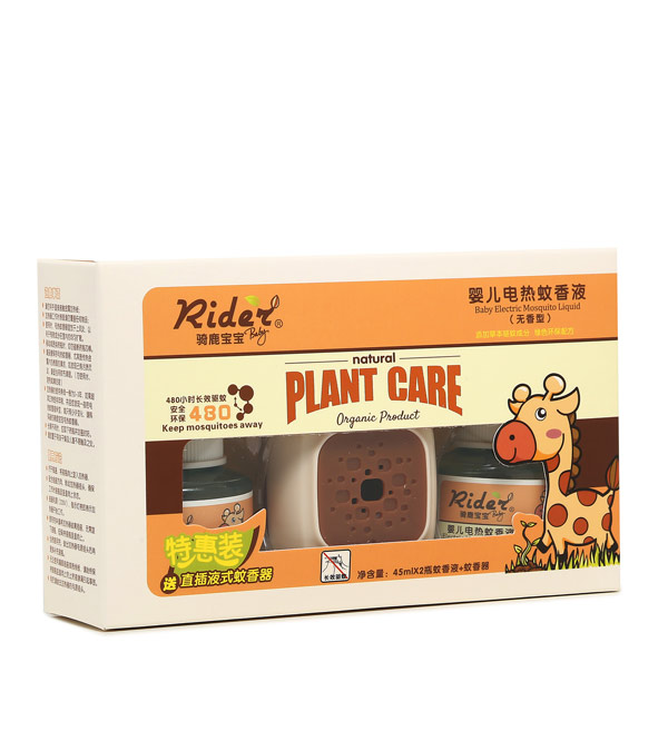 騎鹿寶寶嬰兒電熱蚊香特惠裝