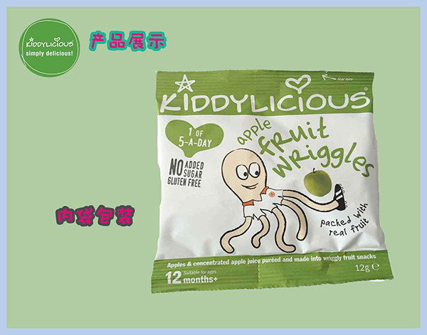 童之味水果條蘋果味內(nèi)袋
