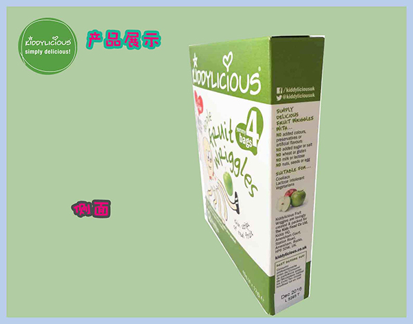 童之味水果條蘋果味側面1