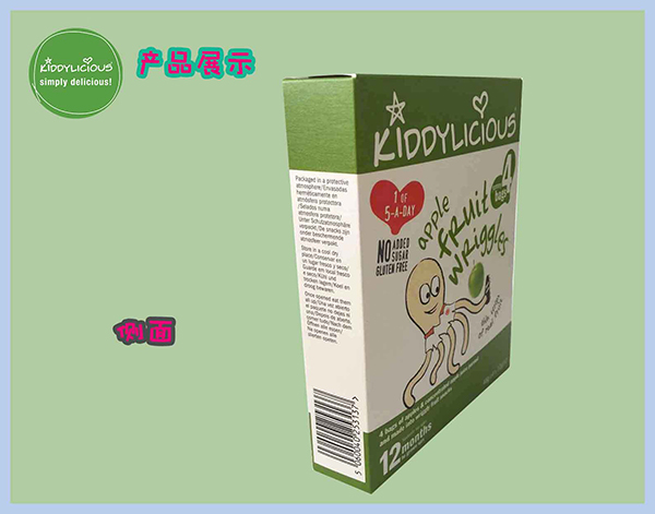 童之味水果條蘋果味側(cè)面