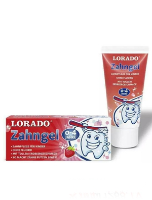 樂愛朵兒童牙膏