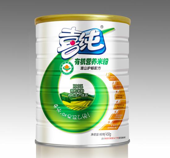 喜純淮山護暢有機營養(yǎng)米粉