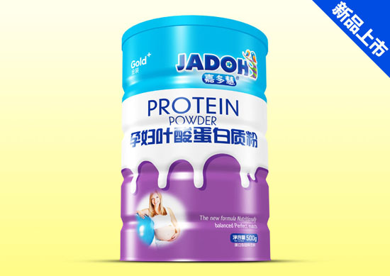 嘉多慧孕婦葉酸蛋白質(zhì)粉500g鐵聽