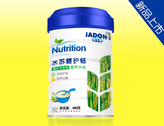 嘉多慧水蘇糖護(hù)暢益生元多維營(yíng)養(yǎng)米粉罐裝