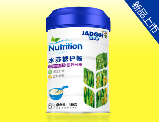 嘉多慧水蘇糖護(hù)暢原味純香營養(yǎng)米粉罐裝