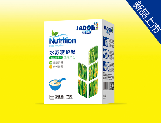 嘉多慧水蘇糖護暢益生元多維營養(yǎng)米粉盒裝
